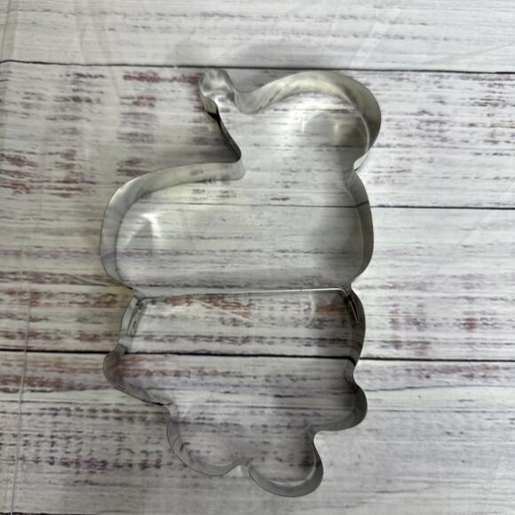 Vintage Fox Run Made In USA 7.5" Metal Santa Cookie Cutter - Picture 7 of 7